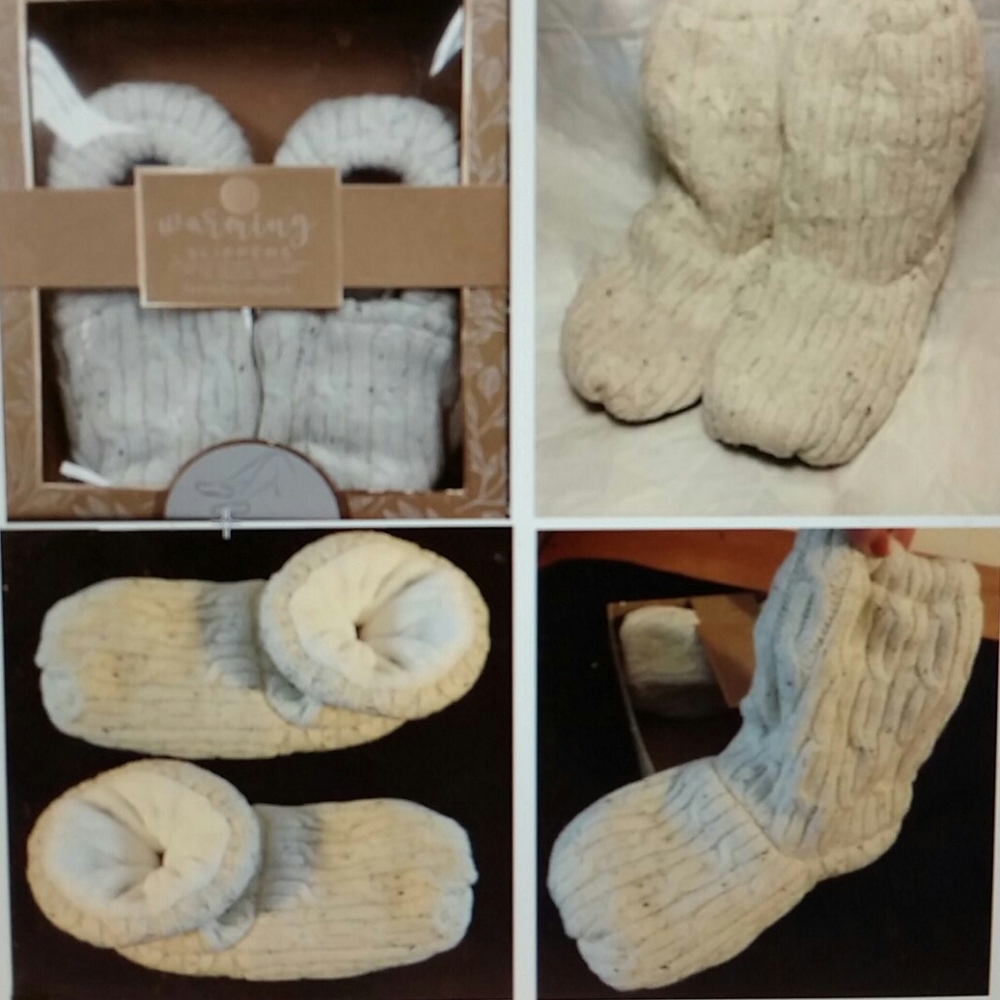 Spa Treatment - Feet Warming Booties Slippers Shoes